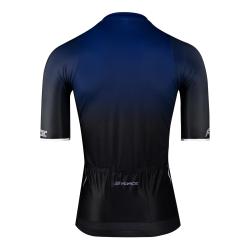 Force SMOOTH modro-čierny cyklistický dres - krátky rukáv