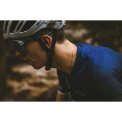 Force SMOOTH modro-čierny cyklistický dres - krátky rukáv