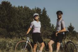 Force SPLASH LADY růžovo-modrý dámský dres - kr. rukáv