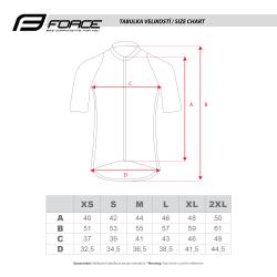 Force SPLASH LADY růžovo-modrý dámský dres - kr. rukáv