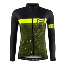 Force SPRAY LADY army-fluo dámsky cyklodres - dl. rukáv