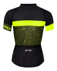Force SPRAY LADY army-fluo dámský cyklodres - kr. rukáv