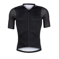 Force STREAM černý pánský cyklodres - krátký rukáv