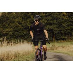 Force SWAY černý cyklodres - kr. rukáv