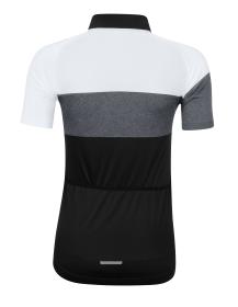 Force VIEW LADY čierno-bielo-šedý dámsky cyklodres