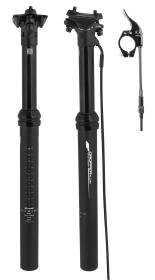 Force Sedlovka DROPPER 30.9/405mm teleskop,mat.černá