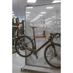 Force Držák kola WALLIE na zeď pod rám sklopný,črn