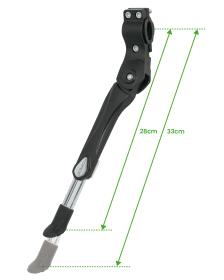 Force E-BIKE 26-29[34] Al zadný, max 30kg, čierny stojan