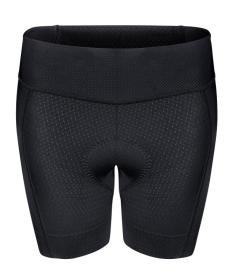 Force ELLIE LADY černé dámské cyklokraťasy s vložkou POUZE černé S (VÝPRODEJ)