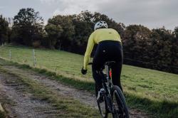 Force ENDLESS černé cyklokalhoty se šráky bez vložky