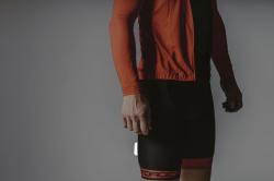 Force FAME černo-červené cyklokraťasy se šráky a vložkou