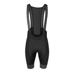 Force FASHION černo-šedé cyklokalhoty se šráky a vložkou