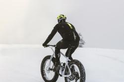 Force FROST černo-fluo pánská softshell cyklobunda POUZE 3XL (VÝPRODEJ)
