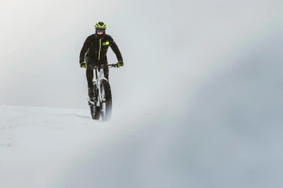 Force FROST černo-fluo pánská softshell cyklobunda POUZE 5XL (VÝPRODEJ)