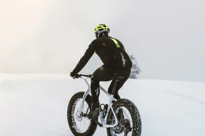 Force FROST černo-fluo pánská softshell cyklobunda POUZE 5XL (VÝPRODEJ)