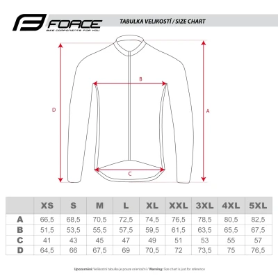 Force FROST černo-fluo pánská softshell cyklobunda POUZE 5XL (VÝPRODEJ)