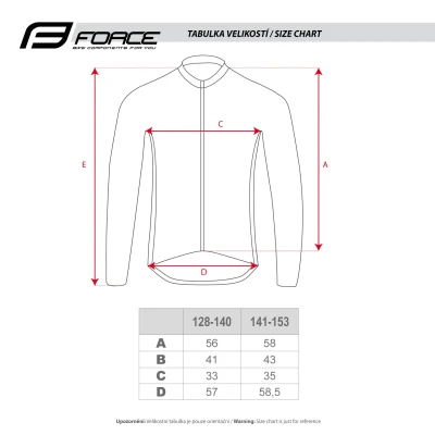 Force FROST KID černo-fluo softshell bunda