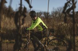 Force FROST LADY fluo-černá dámská softshell cyklobunda POUZE S (VÝPRODEJ)