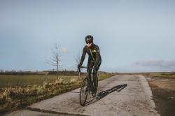 Force FROST černo-fluo dámská softshell cyklobunda