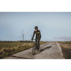 Force FROST černo-fluo dámská softshell cyklobunda