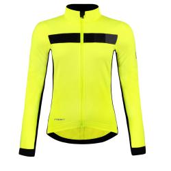 Force FROST LADY fluo-černá dámská softshell cyklobunda