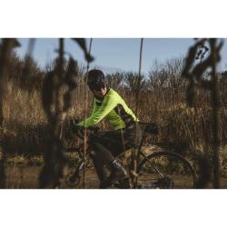 Force FROST LADY fluo-černá dámská softshell cyklobunda