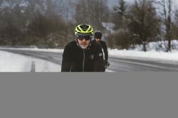 Force FROST černo-šedá pánská softshell cyklobunda
