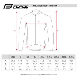 Force FROST fluo-černá pánská softshell cyklobunda