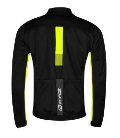 Force FROST černo-fluo pánská softshell cyklobunda