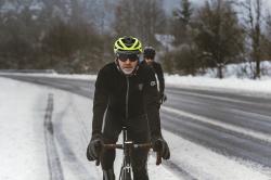 Force FROST čierno-sivá pánska softshell cyklobunda