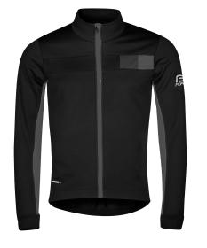 Force FROST čierno-sivá pánska softshell cyklobunda