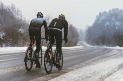Force FROST čierno-sivá pánska softshell cyklobunda