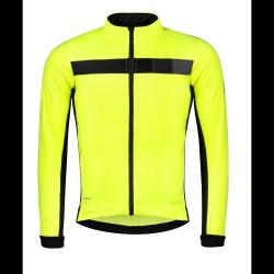 Force FROST fluo-černá pánská softshell cyklobunda Force FROST fluo-černá pánská softshell cyklobunda