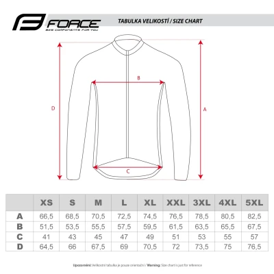 Force FROST fluo-černá pánská softshell cyklobunda