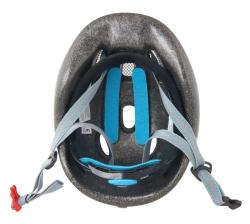 Force FUN flowers bílo-šedo-modrá dětská cyklopřilba POUZE M - 52-56 cm obvod hlavy (VÝPRODEJ)