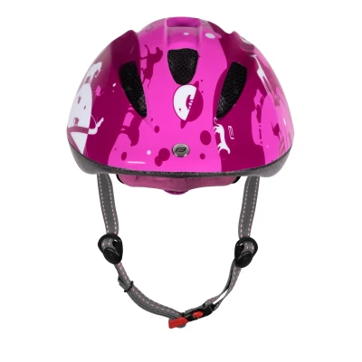 Force FUN PLANETS růžovo-bílá dětská cyklistická přilba POUZE M 52-56 cm (VÝPRODEJ)