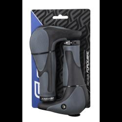 Force GEL s integrovanými rohmi 113mm, čierno-sivé gripy