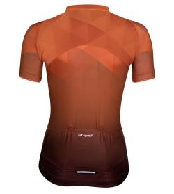 Force GEM cihlový dámský cyklodres POUZE XXL (VÝPRODEJ)