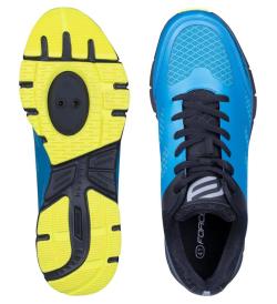 Force GO modro-černo-fluo cyklistické tretry POUZE EU 42 (VÝPRODEJ)