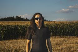 Force GOLD LADY čierny dámsky cyklodres - kr. rukáv