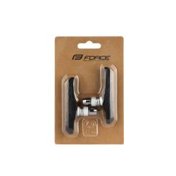 Force jednorazové, čierne 70mm gumičky bŕzd