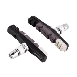 Force Gumičky brzd F jednorázové, črn-šedé balené 70mm