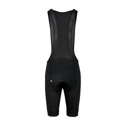 Force JOURNEY čierne krátke nohavice so šrákmi a vložkou