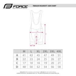 Force JOURNEY čierne krátke nohavice so šrákmi a vložkou