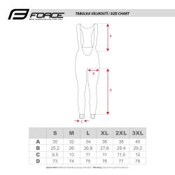 Force EXTREME černé zimní cyklokalhoty bez vložky + šátek Kilpi