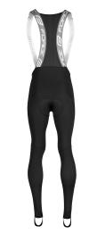 Force SPRING černé pánské cyklokalhoty se šráky a vložkou