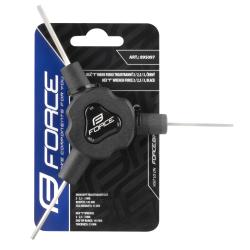 Force Klíč Y inbus trojstranný 2/ 2,5/ 3 mm, černý