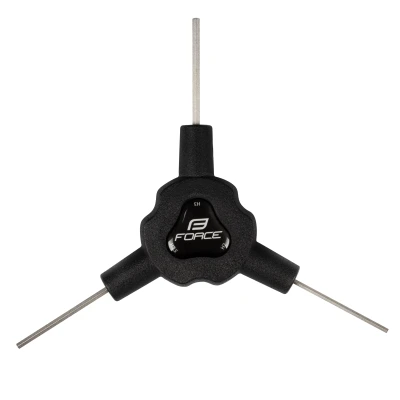 Force Klíč Y inbus trojstranný 2/ 2,5/ 3 mm, černý