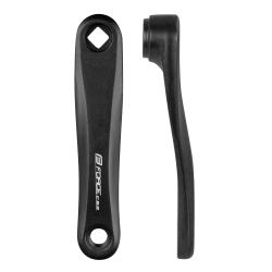Force Kľučka ľavá C8.3 Al 152mm, čierna