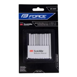 Force Klipy na špice Force, reflexní 7 cm stříbrné 10 ks